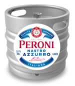 Peroni barril 30 litros desechable