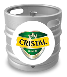 Cristal barril 30 litros retornable