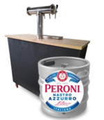 Barra + 1 Barril Peroni