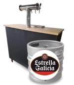 Barra + 1 Barril Estrella Galicia
